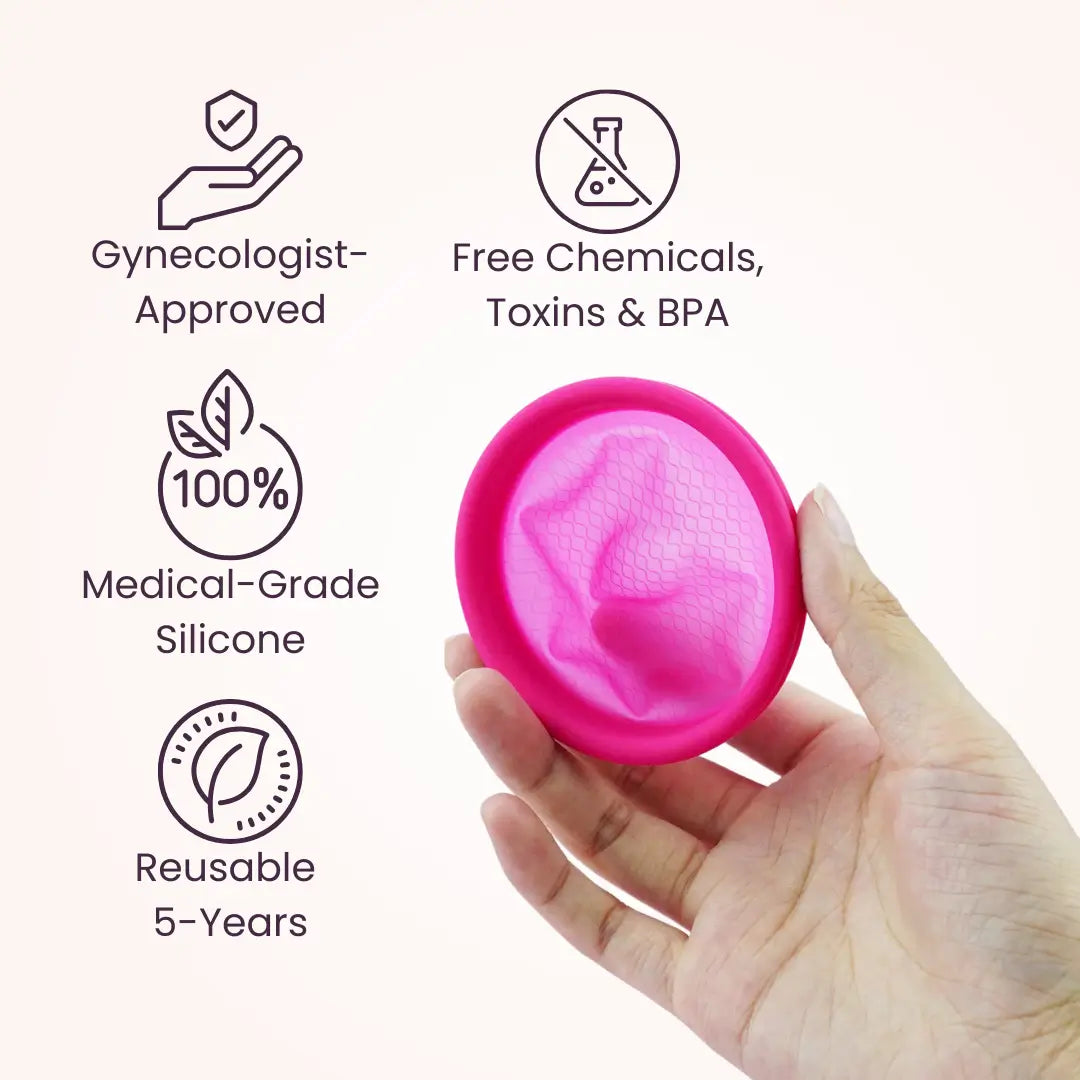 Reusable Menstrual Disc - Buy 1 Get 1 FREE