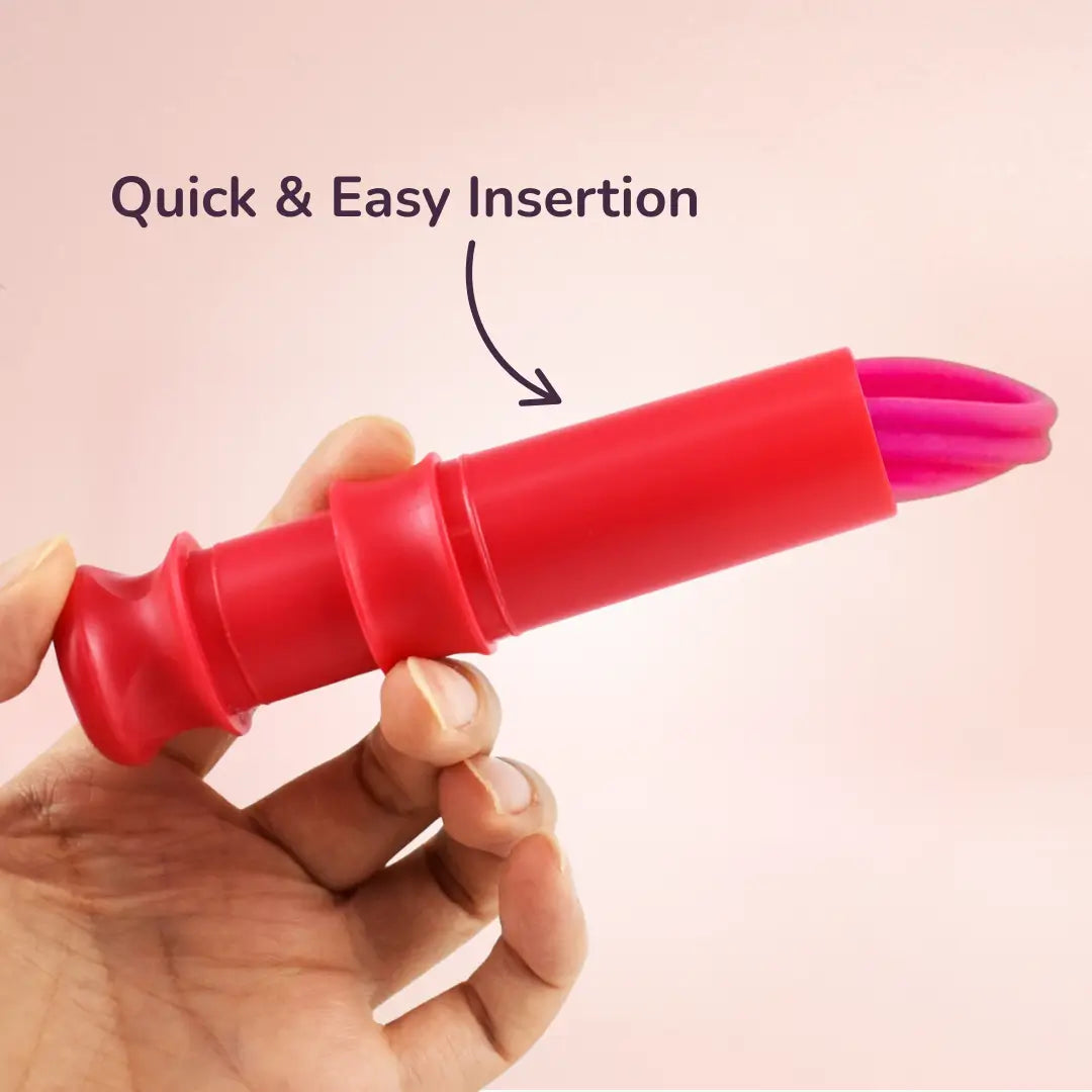 Menstrual cup/disc Applicator