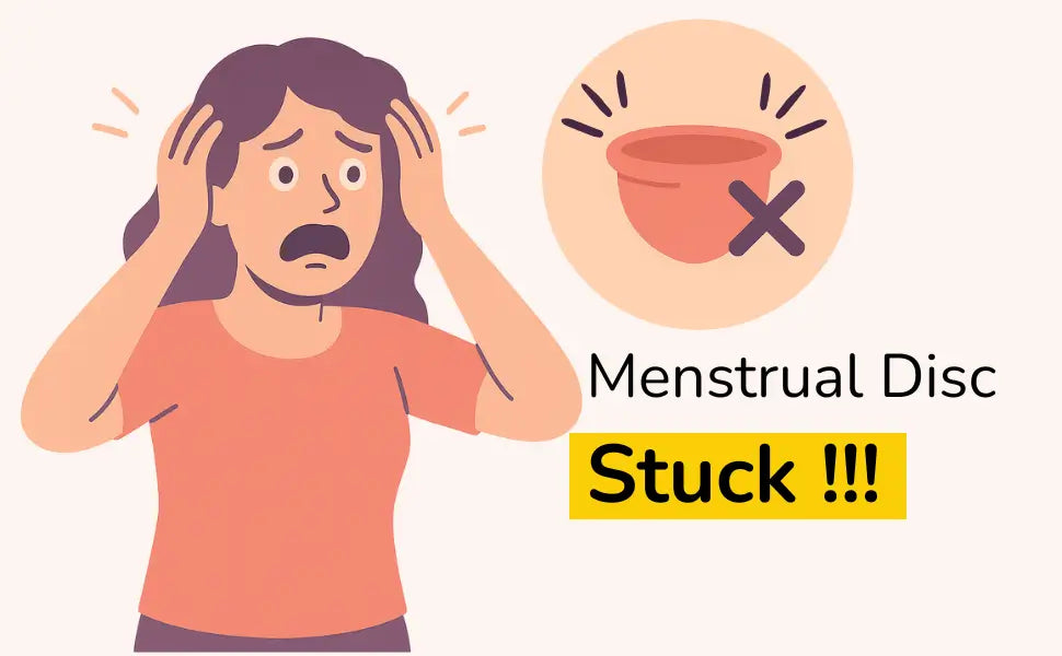 My Menstrual Disc is Stuck, How Do I Remove It?
