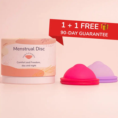 Reusable Menstrual Disc - Buy 1 Get 1 FREE