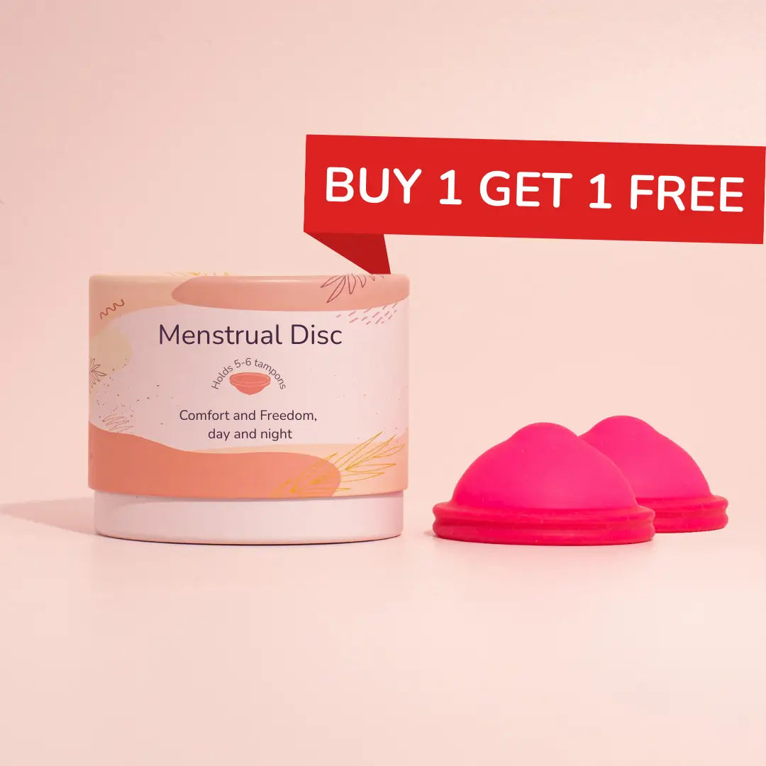 Reusable Menstrual Disc - Buy 1 Get 1 FREE