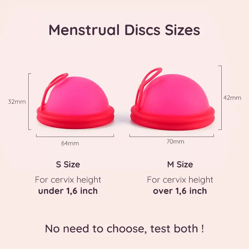 Menstrual Disc with pull-tab