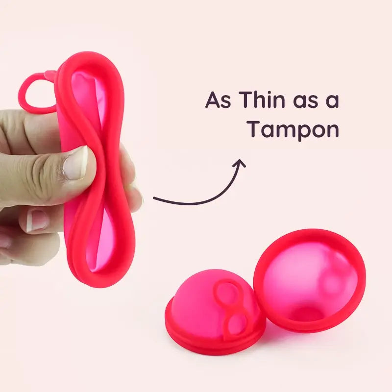 Menstrual Disc with pull-tab