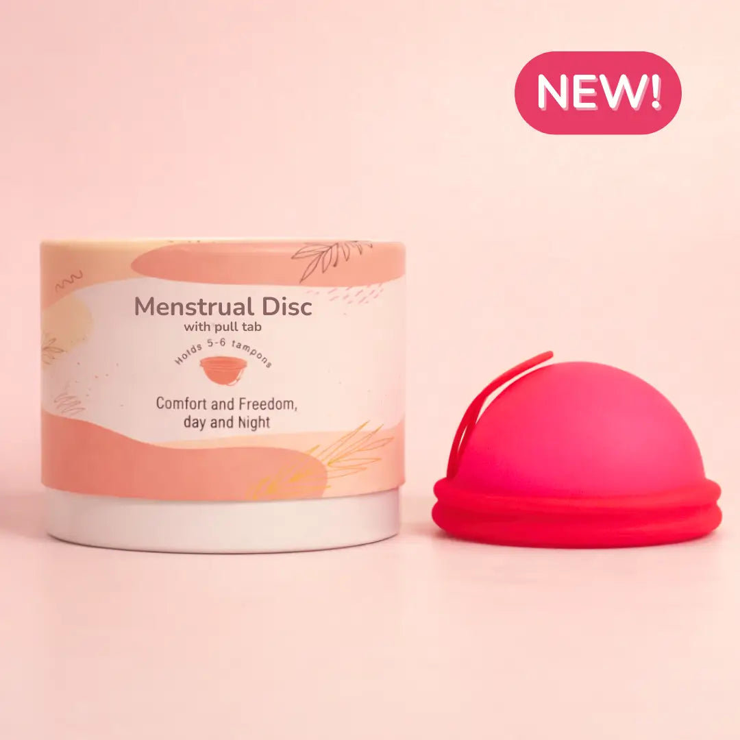 Menstrual Disc with pull-tab